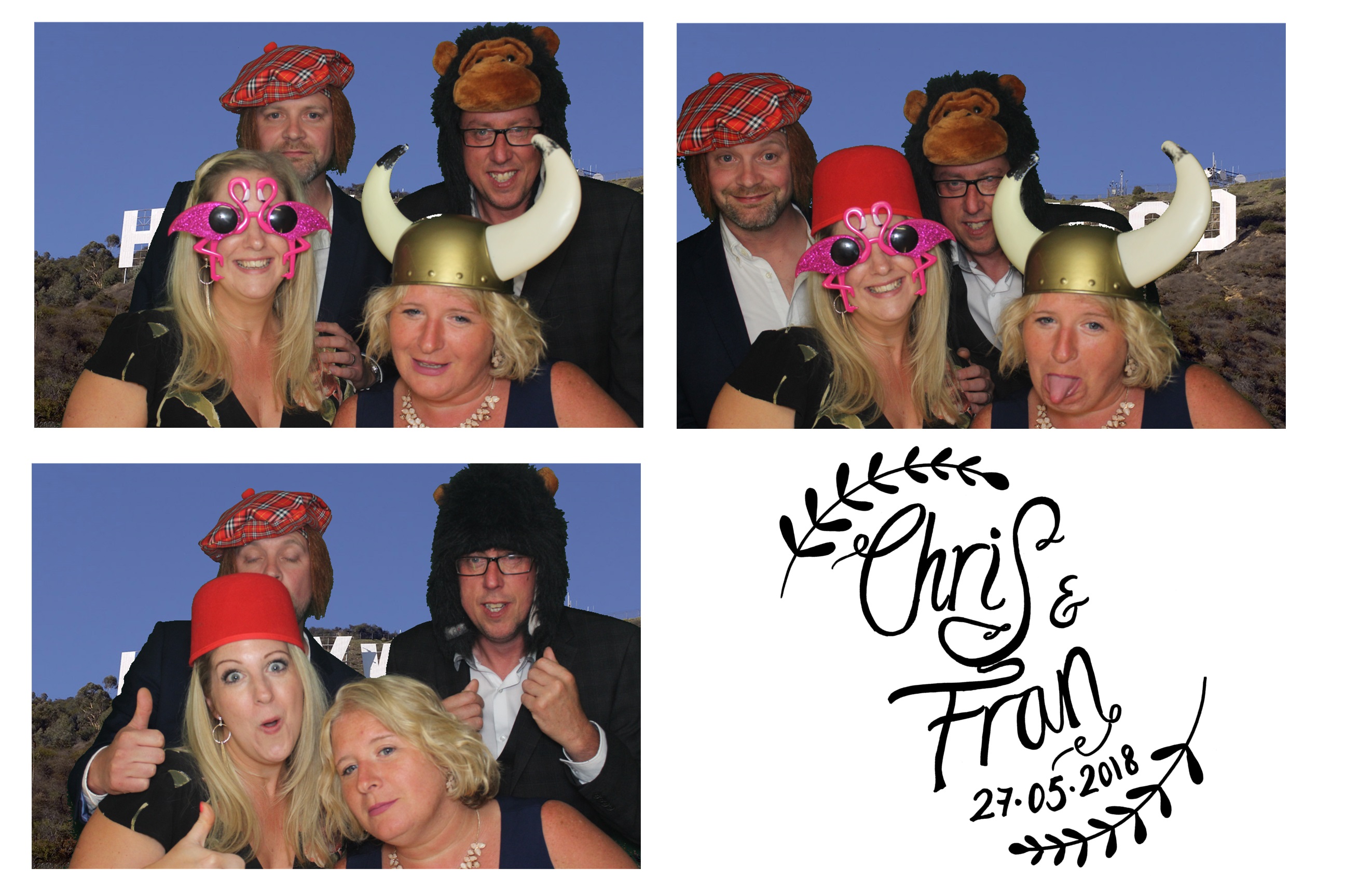 Chris & Fran | View more photos from the event at images.mobile-photo-booth.com/u/MobilePhotoBoothUK/Chris-Fran